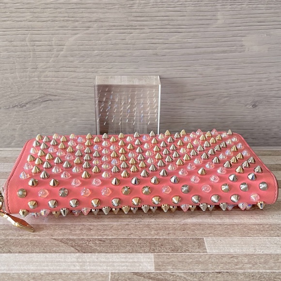 Christian Louboutin Panettone Spiked leather wallet - Picture 6 of 14